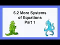 90 5 2 More Systems of Equations Part 1 - Gaussian Elimination Triangular Form Inconsistent System