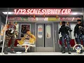 Scale Subway Car Interior Diorama
