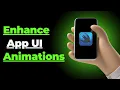 Enhance App UI Animations with these 4 Modifiers