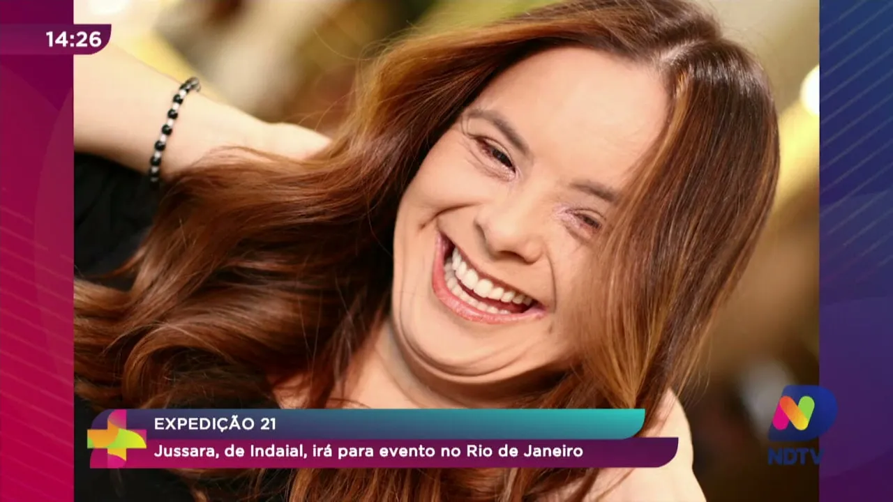 Expedição 21: Jussara, de Indaial, irá para evento no Rio da Janeiro