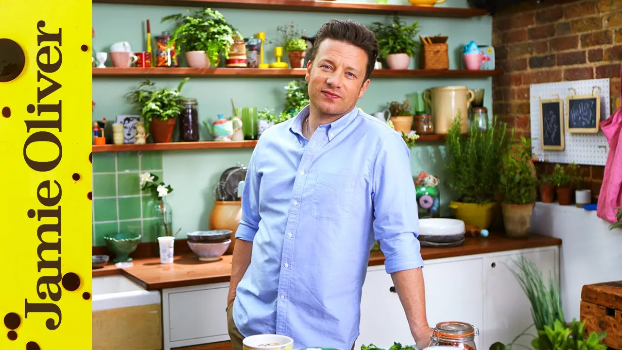 Jamie Oliver uses his brand new range of premium stainless steel Tefal Jamie Oliver cookware to crea. 