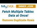 MySQL INNER JOIN Ultimate Guide Remove Duplicate Records in INNER Join Query