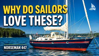 We Tour a Norseman 447: Is This the Perfect Offshore Sailboat? | A $139,500 Bob Perry Classic