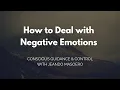 CGC How to Deal with Negative Emotions - Initial Alexander Technique