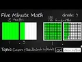 4th Grade Math Compare and Order Decimals with Models