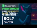 How to Crack SQL HackerRank Challenge in 15 minutes Tuitions Tonight