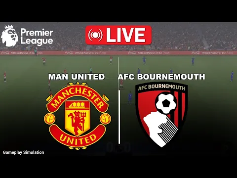 Video Thumbnail: Man United vs Bournemouth | Premier League 25/26 Match Today | eFootball Simulation GamePES