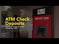 Learn how to deposit checks through our ATMs IBC Bank Demos