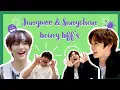 Jungwoo and Sungchan being chaotic bff's