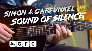 Download Sound of Silence Guitar Tutorial - Simon and Garfunkel Fingerstyle Guitar Lesson MP3