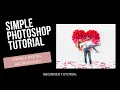 Beginner Photoshop Tutorial for composting digital backgrounds