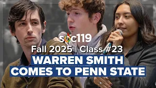 25FA Class 23 What Are We Doing Conversation W Warren Smith Laurie Mulvey LIVE 4 30pm ET 
