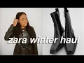 HUGE ZARA SALE HAUL JAN NEW IN HUGE ZARA TRY ON HAUL ARIELLE STEWART
