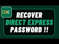 How to Recover Direct Express Account - Reset Direct Express Password