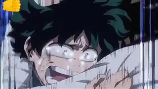 اصعب لحظات My Hero Academia مع أغنية حلمي تحطم و اختفي 