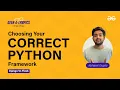 Day 23 Django vs Flask Choosing your correct Python framework