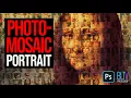 How to Create Powerful PHOTO-MOSAIC Portraits in Photoshop