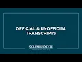 Official Transcripts