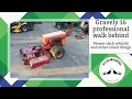 Gravely 16 professional walk behind mower deck work and other maintenance after sitting a while