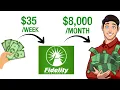 into Fidelity Index Funds will SURPASS Your Full-Time Job 8 000 month