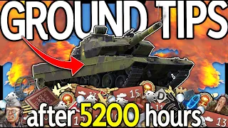 Random Tips From a 5200 Hour Ground Player in War Thunder vol 2