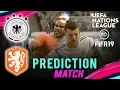 GERMANY vs NETHERLANDS | FIFA19 UEFA NATIONS LEAGUE Predict Matchday 6 | Broadcast Camera - 1080HD
