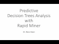 Predictive Decision Trees Analysis with Rapid Miner Altair AI Studio