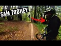 Download Lagu Chasing Local DH Pro, Sam Toohey Down This Gnarly Downhill Track! Can I Keep Up...?