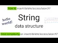 String data structure