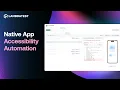 Automated Accessibility Testing for Android iOS App TestMu AI