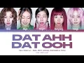 TWICE 'DAT AHH DAT OOH (SANA, JIHYO, DAHYUN, CHAEYOUNG, TZUYU)' Color Coded Lyrics