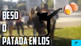 beso o patada en los huevos somosasi tv