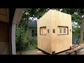 simple deer stand hunting blind build