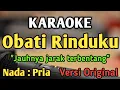 Download Lagu OBATI RINDUKU - KARAOKE || NADA PRIA COWOK || Versi Original || Cut Rani || Live Keyboard