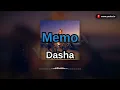 Dasha- Memo karaoke version 