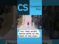 How to come to a complete stop