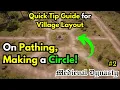 Make a Circle with Path - Quick Tip Guide to Village Layout