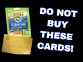 DO NOT BUY GREEN DOT RELOADABLE GIFT CARDS