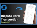 How To Dispute Chase Debit Card Transaction 2025