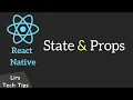 React Native State Props