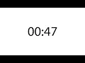 Professional 47 second timer