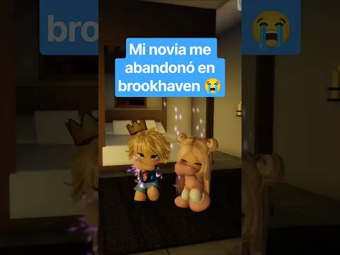 Mi novia me abandonó en brookhaven 😭 #roblox #brookhaven #robloxedit #robloxshorts #games #humor