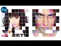 Photoshop CC 2017 Tutorial Create Fun Color Grid Mosaics from Photos