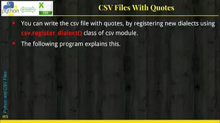 XII CS CH-13 Python and CSV files write operations part 3
