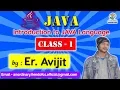 Lecture 1 An Introduction to Java Language English Hindi Urdu Part - 1