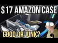17 Gaming PC Case Budget Amazon Open air review test bench setup GPU Worth it or not