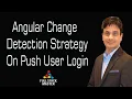 Angular onPush Change Detection Demo User Login Page