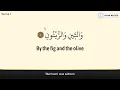 Download Lagu Surah at Tin Mishary Rashid al Afasy listen to the Arabic writing pronunciation and meaning