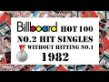 Lagu Hit Singles peaked at No.2 (without hitting No.1) in 1982 / Billboard Hot 100