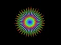 Colorful Spiral Art Python Code Visualization
